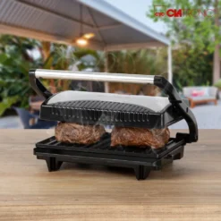 Clatronic Edelstahl Tischgrill Elektro-Grill Kontaktgrill MG 3519 -Günstiges Laube Lust Geschäft fd9b54461c0dea42f8b46817031a3722