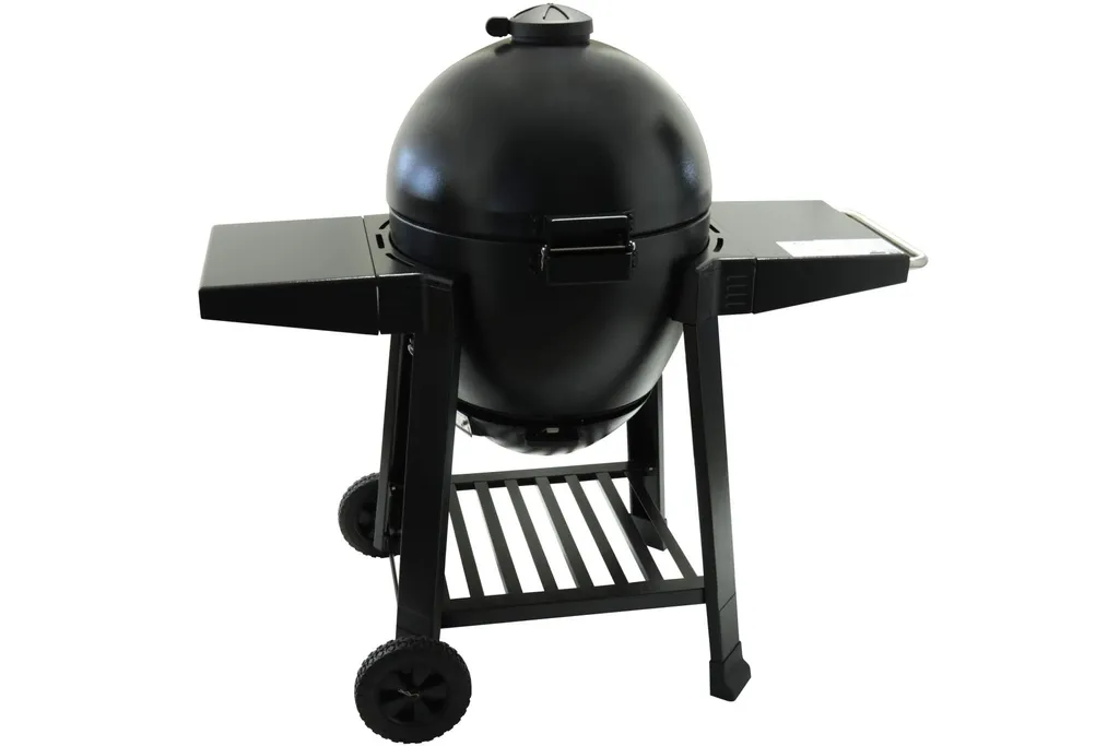 Grill Holzkohlegrill Grillwagen BBQ Barbecue Gusseisen Schwarz GRILLCHEF Kamado 11 Grill Holzkohlegrill Grillwagen BBQ Barbecue Gusseisen Schwarz GRILLCHEF Kamado – Bild 9