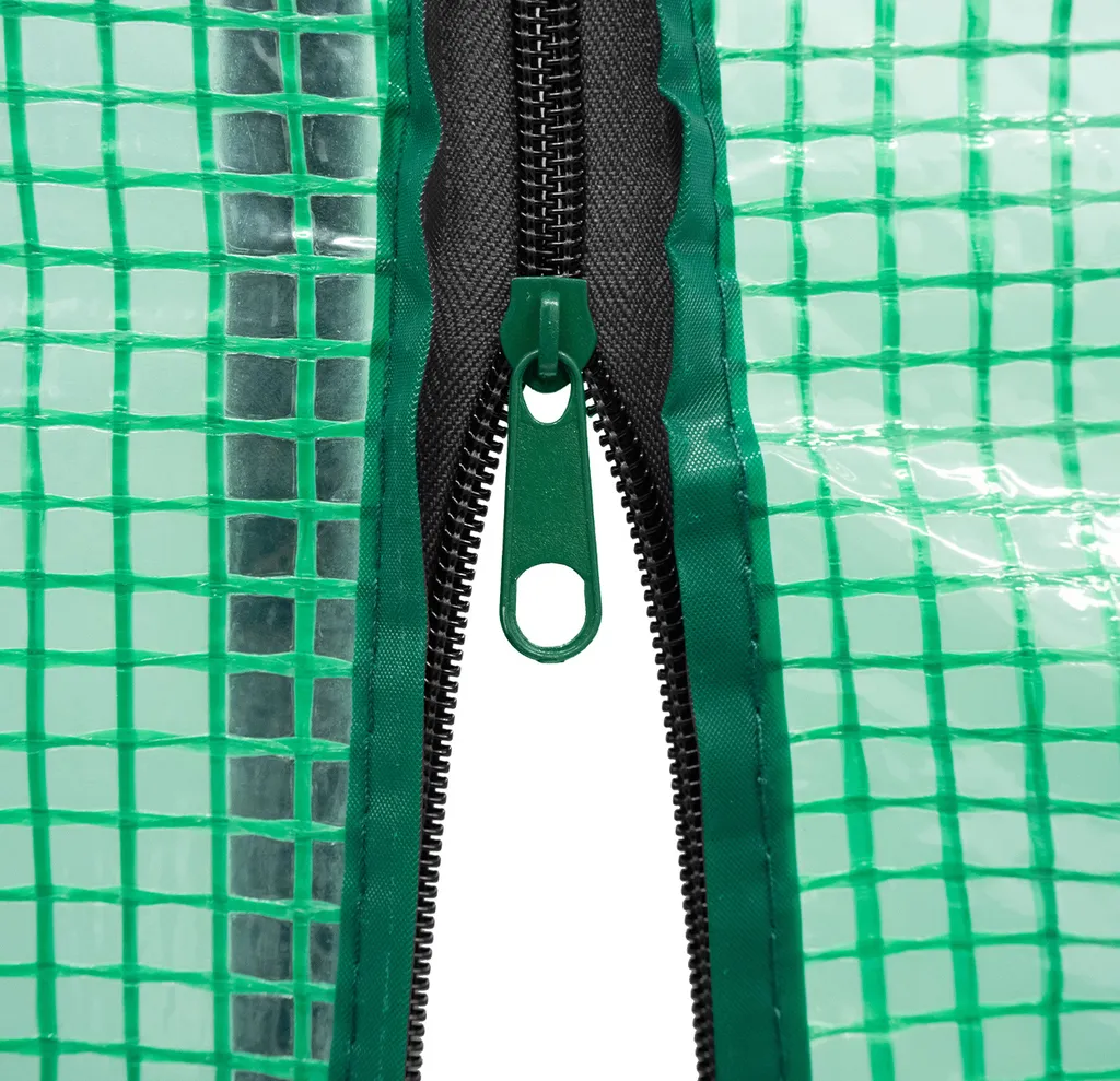 Linder Exclusiv Garten Foliengewächshaus, Mit Aufrollbare Tür Und Fenster MC4308 169x200x77 Cm 11 Linder Exclusiv Garten Foliengewächshaus, Mit Aufrollbare Tür Und Fenster MC4308 169x200x77 Cm – Bild 9