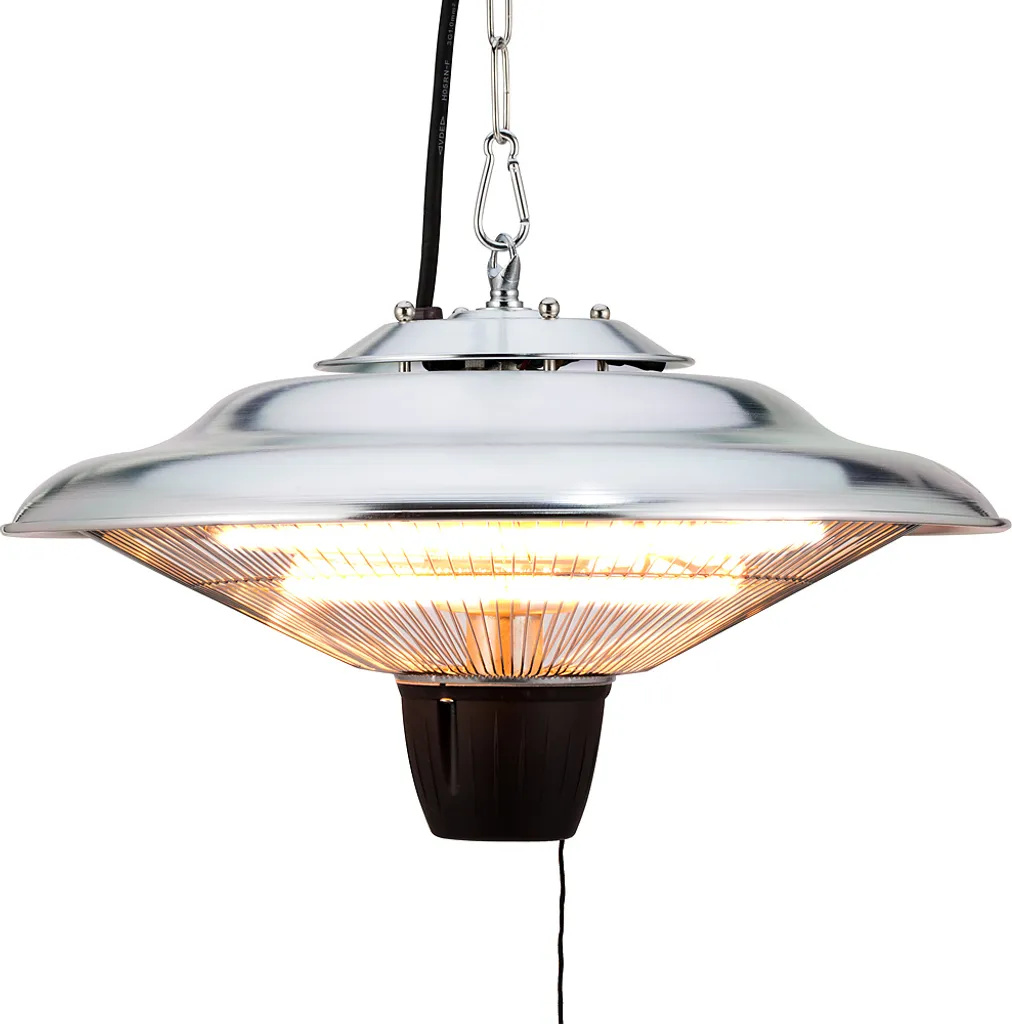 Heizstrahler Deckenheizstrahler Infrarot | 1500W | IP24 | 2 Starke Halogen Heizstäbe | Terrassenstrahler Terrassenheizer Elektro Elektrisch 6 Heizstrahler Deckenheizstrahler Infrarot | 1500W | IP24 | 2 Starke Halogen Heizstäbe | Terrassenstrahler Terrassenheizer Elektro Elektrisch – Bild 4