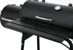 Tepro Smoker "Wichita" Holzkohlengrill, Schwarz -Günstiges Laube Lust Geschäft fde733fbcc75f7ba5d59a6bbe8c57c91