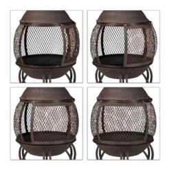 Relaxdays Aztekenofen Für Garten Rot-bronze -Günstiges Laube Lust Geschäft fe0f95464808cbb1dd8c0ca552e0311d