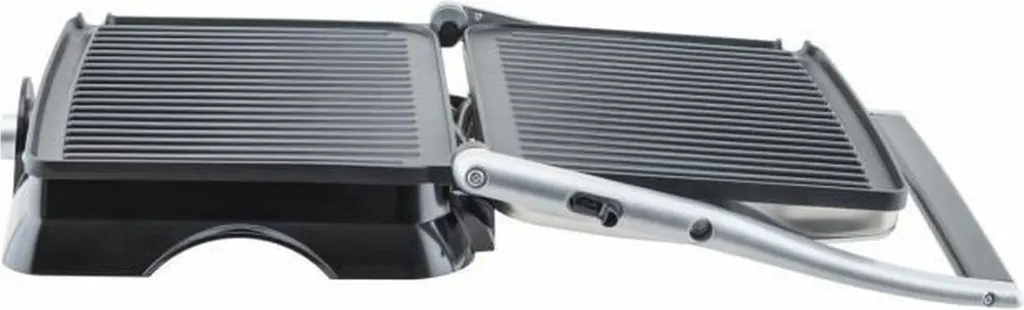 H.Koenig GR20 Elektrogrill, Grill- Und Sandwichmaker, 2000 W, Temperatur Bis 230º, Antihaftbeschichtung, 180º Öffnung, Edelstahl, Schwarz / Grau, Abmessungen 29,7 X 23 Cm 9 H.Koenig GR20 Elektrogrill, Grill- Und Sandwichmaker, 2000 W, Temperatur Bis 230º, Antihaftbeschichtung, 180º Öffnung, Edelstahl, Schwarz / Grau, Abmessungen 29,7 X 23 Cm – Bild 7