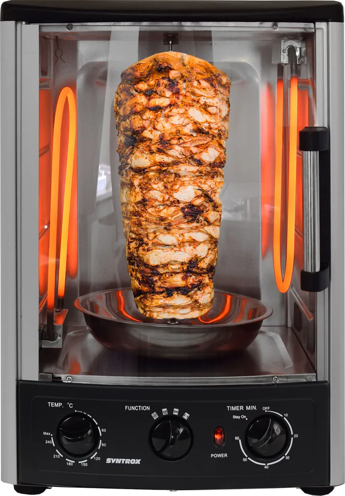 Syntrox Multi Backofen Dönergrill Kebab Grill Rotisserie 52 Oder 23 Liter "52 Liter" 3 Syntrox Multi Backofen Dönergrill Kebab Grill Rotisserie 52 Oder 23 Liter "52 Liter"