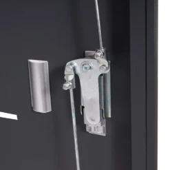 2er-Fahrradgarage HWC-H80, Fahrradbox Geräteschuppen, Abschließbar Ohne Pflanzkasten 118x191x100cm Anthrazit -Günstiges Laube Lust Geschäft fe5e906a585340f001fd567bf42490e3