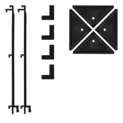 ECD Germany Frühbeet Gewächshaus - 0,6m² Fläche - 100x60x40 Cm - Mit Zweiteiliges Dach - Aus Transparentem Polycarbonat, Witterungsbeständig, Treibhaus Frühbeetkasten Tomatenhaus Pflanzenhaus -Günstiges Laube Lust Geschäft fe6009222cdbf446e66dcf6bb94c0d8f