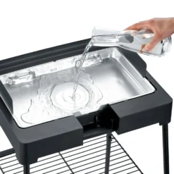 Severin PG 8566 - Standgrill - Schwarz -Günstiges Laube Lust Geschäft fe75994bd36630ad56fd59e94a4adb25