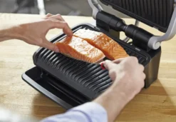 Tefal GC750D16 Optigrill Elite Kontaktgrill, Silber/schwarz -Günstiges Laube Lust Geschäft fefe905bfda2f215ecbdc8f6570c5bdb