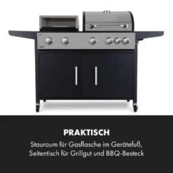 Klarstein Gasgrill Und Pizzaofen, Seitenbrenner Gasgrill Mit 6 Brenner, 20,5kW Edelstahl-Gasgrill, BBQ Gasgrill Für Balkon & Garten, Grill Für Propan, Gasgrills Mit Pizzastein & Thermometer 17 Klarstein Gasgrill Und Pizzaofen, Seitenbrenner Gasgrill Mit 6 Brenner, 20,5kW Edelstahl-Gasgrill, BBQ Gasgrill Für Balkon & Garten, Grill Für Propan, Gasgrills Mit Pizzastein & Thermometer -Günstiges Laube Lust Geschäft ff23c0ff89ea4a537fefda223d8c018c