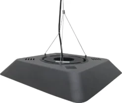 Outsunny Deckenheizstrahler 800W/1200W/2000W 5 Modi Heizstrahler IP45 Elektro Heizpilz Mit Fernbedienung LED-Licht Alu Glas Schwarz 45 X 45 X 10 Cm -Günstiges Laube Lust Geschäft ffc397c40365a0ff6df23a0a51cd8c38